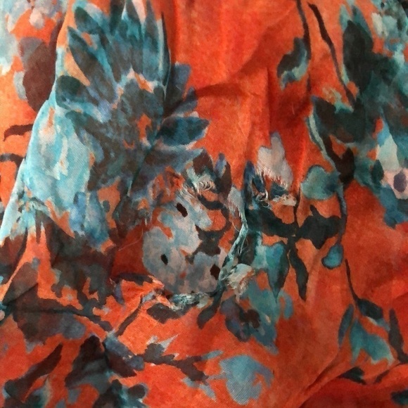 Caroline Constas Vivian Silk Gown  Wrap Multicolor L - Picture 15 of 15